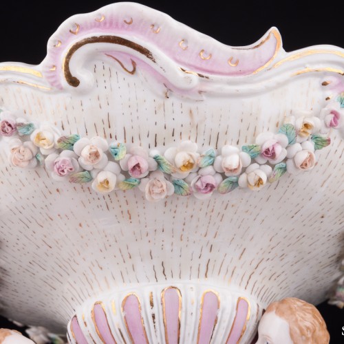 Ваза-фруктовница Три путти, Германия, 19 в