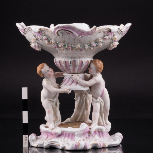 Ваза-фруктовница Три путти, Германия, 19 в