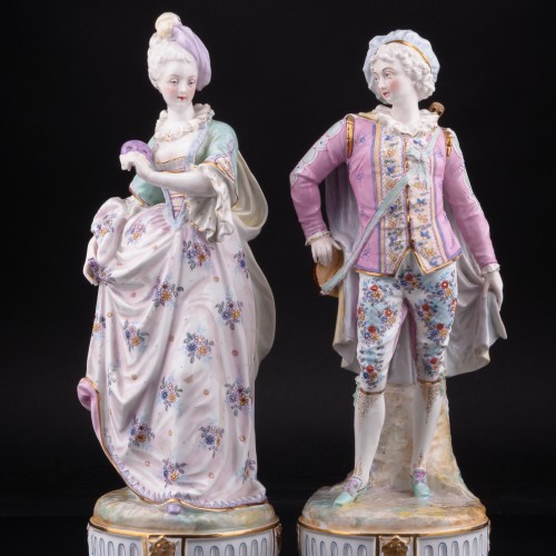 Пара на маскараде, Франция, 19 в