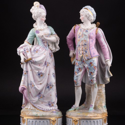 Пара на маскараде, Франция, 19 в