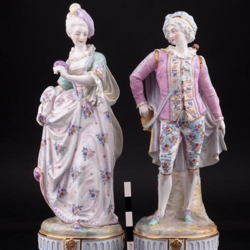 Пара на маскараде, Франция, 19 в