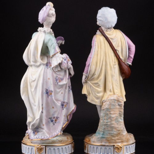 Пара на маскараде, Франция, 19 в