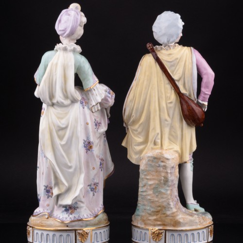 Пара на маскараде, Франция, 19 в