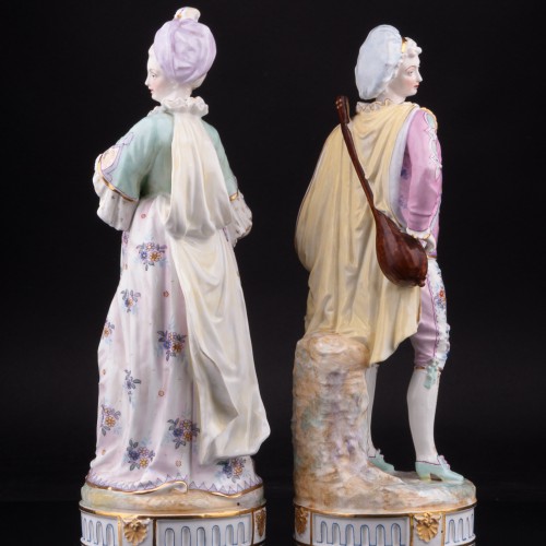 Пара на маскараде, Франция, 19 в