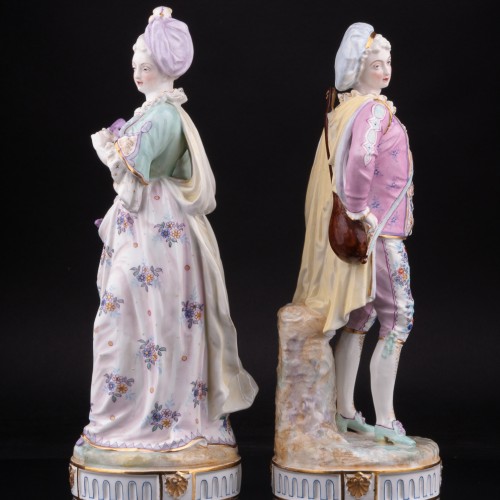 Пара на маскараде, Франция, 19 в