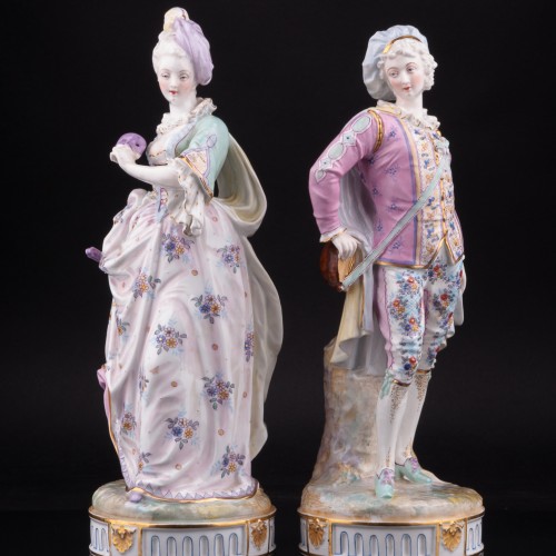 Пара на маскараде, Франция, 19 в