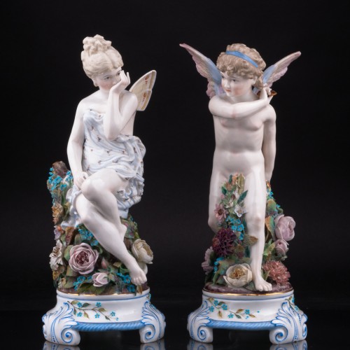 Амур и Психея, Unger, Schneider & Cie, Германия, 19 в