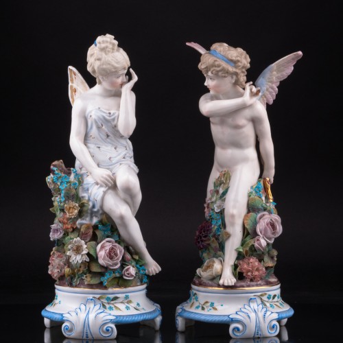 Амур и Психея, Unger, Schneider & Cie, Германия, 19 в