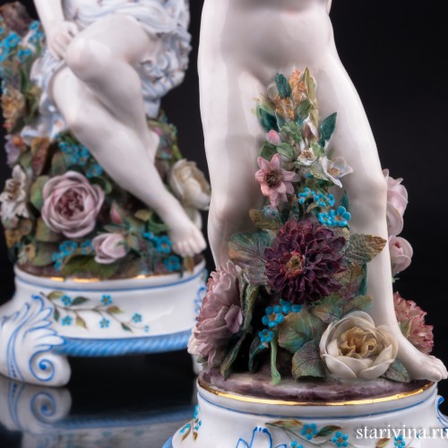 Амур и Психея, Unger, Schneider & Cie, Германия, 19 в