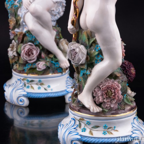 Амур и Психея, Unger, Schneider & Cie, Германия, 19 в