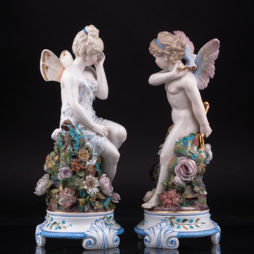 Амур и Психея, Unger, Schneider & Cie, Германия, 19 в