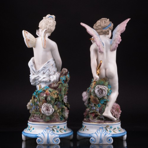 Амур и Психея, Unger, Schneider & Cie, Германия, 19 в