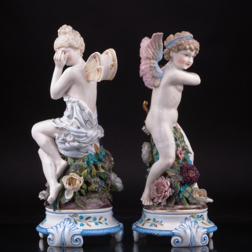 Амур и Психея, Unger, Schneider & Cie, Германия, 19 в