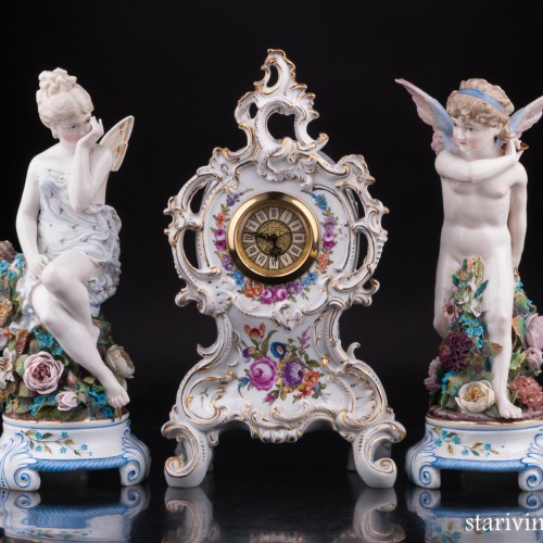 Амур и Психея, Unger, Schneider & Cie, Германия, 19 в