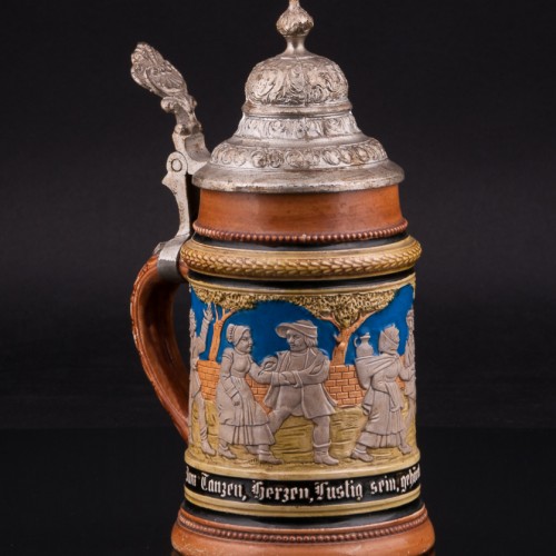 Пивная кружка 0,5 л, Reinhold Hanke, Германия, нач. 20 в