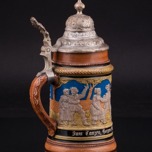 Пивная кружка 0,5 л, Reinhold Hanke, Германия, нач. 20 в