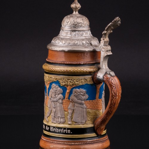 Пивная кружка 0,5 л, Reinhold Hanke, Германия, нач. 20 в