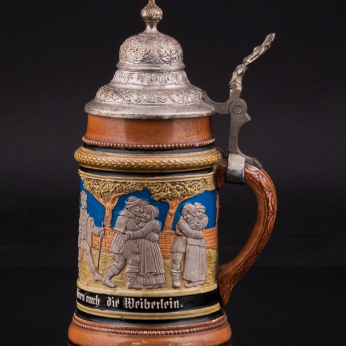 Пивная кружка 0,5 л, Reinhold Hanke, Германия, нач. 20 в