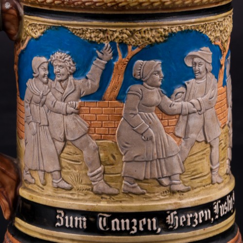 Пивная кружка 0,5 л, Reinhold Hanke, Германия, нач. 20 в