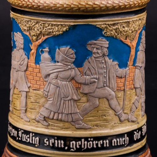 Пивная кружка 0,5 л, Reinhold Hanke, Германия, нач. 20 в