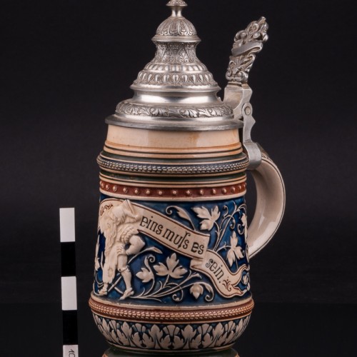 Пивная кружка 1/2 л, Reinhold Merkelbach, Германия, 1880-1900 гг