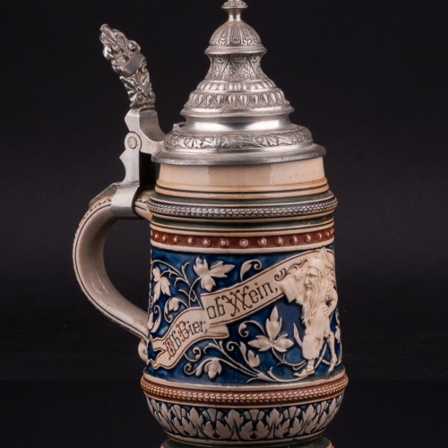 Пивная кружка 1/2 л, Reinhold Merkelbach, Германия, 1880-1900 гг