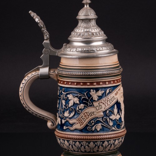 Пивная кружка 1/2 л, Reinhold Merkelbach, Германия, 1880-1900 гг