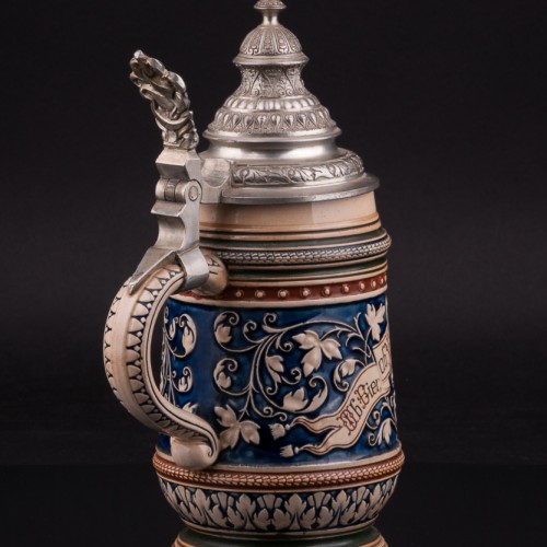 Пивная кружка 1/2 л, Reinhold Merkelbach, Германия, 1880-1900 гг