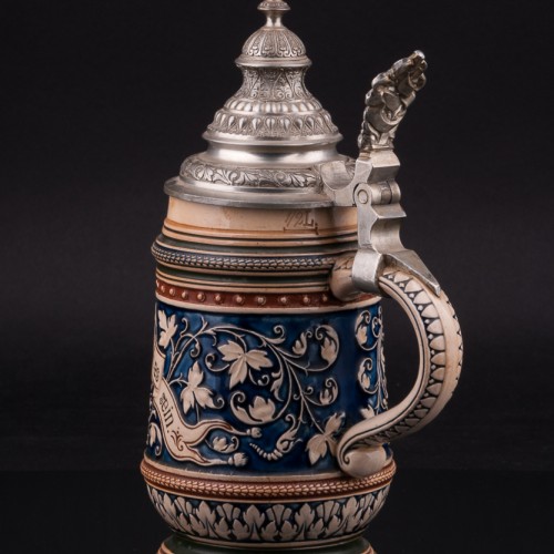 Пивная кружка 1/2 л, Reinhold Merkelbach, Германия, 1880-1900 гг