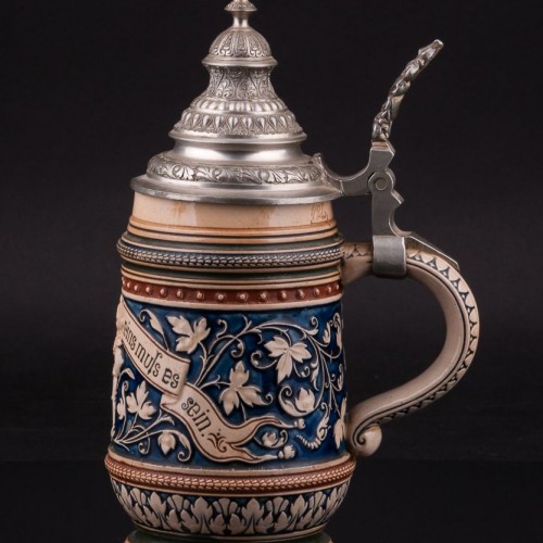 Пивная кружка 1/2 л, Reinhold Merkelbach, Германия, 1880-1900 гг