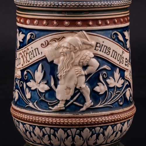 Пивная кружка 1/2 л, Reinhold Merkelbach, Германия, 1880-1900 гг