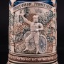 Пивная кружка с велосипедной тематикой, 0,5 л, Reinhold Merkelbach, Германия, 1890-1910 гг