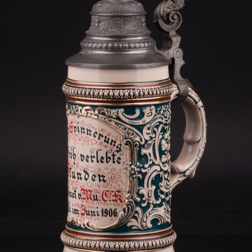 Пивная кружка 1/2 л, Merkelbach & Wick, Германия, 1906 г