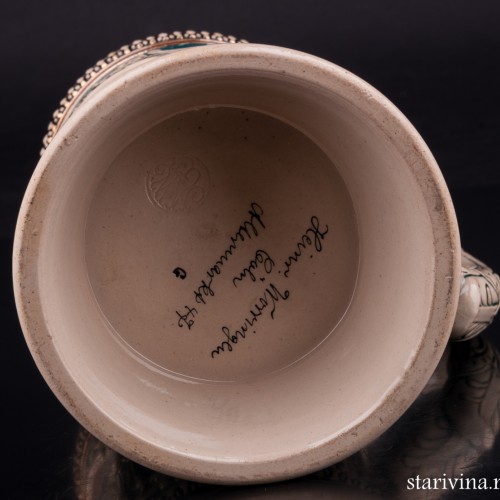 Пивная кружка 1/2 л, Merkelbach & Wick, Германия, 1906 г