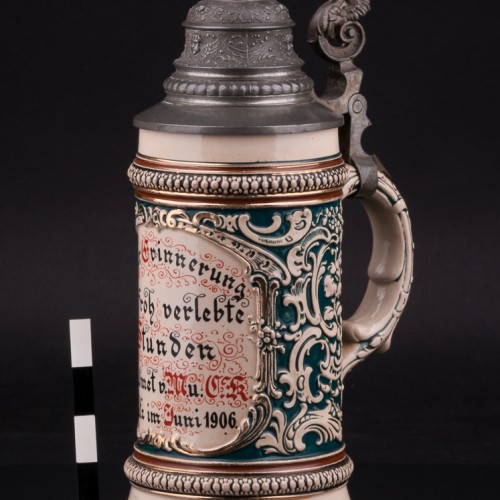 Пивная кружка 1/2 л, Merkelbach & Wick, Германия, 1906 г