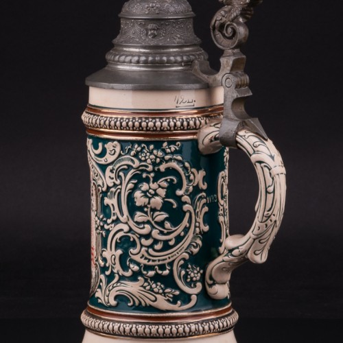 Пивная кружка 1/2 л, Merkelbach & Wick, Германия, 1906 г