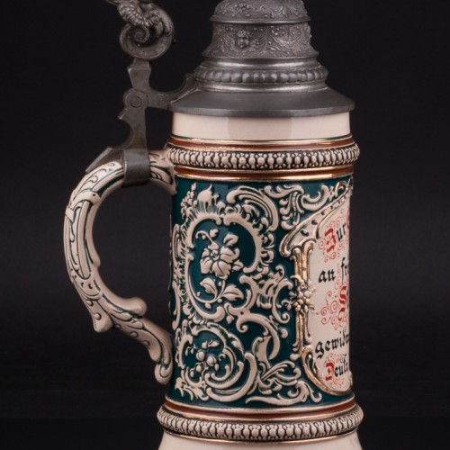 Пивная кружка 1/2 л, Merkelbach & Wick, Германия, 1906 г