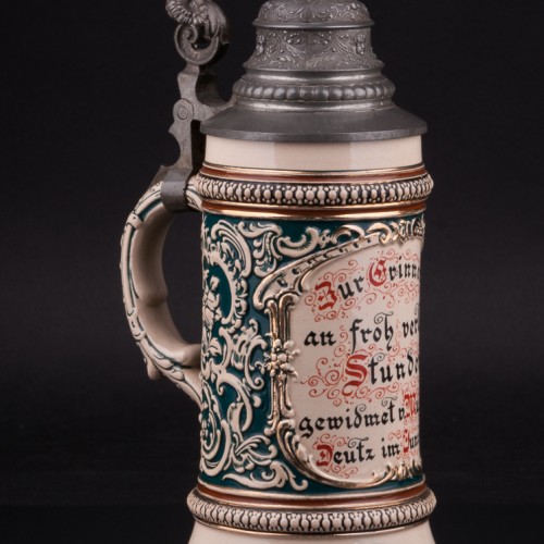 Пивная кружка 1/2 л, Merkelbach & Wick, Германия, 1906 г