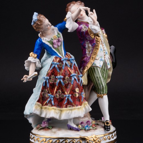 Танцующая пара, Дрезден, Германия, нач. 20 в