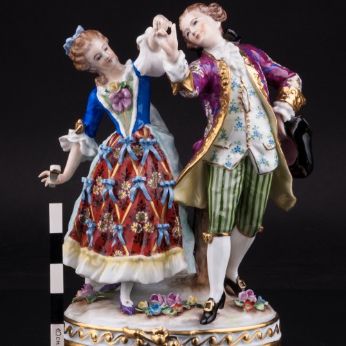 Танцующая пара, Дрезден, Германия, нач. 20 в