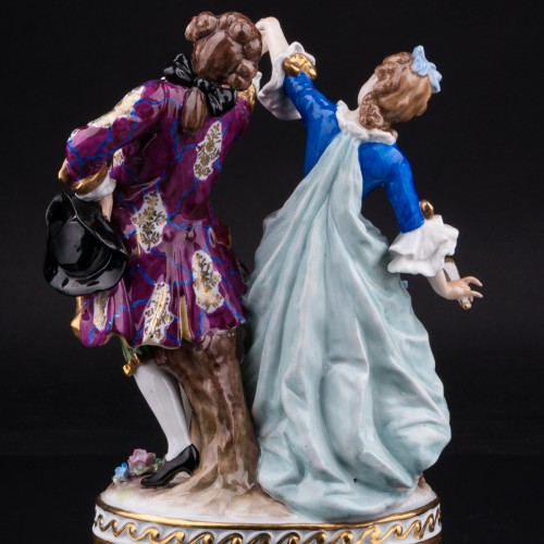 Танцующая пара, Дрезден, Германия, нач. 20 в