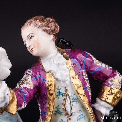 Танцующая пара, Дрезден, Германия, нач. 20 в