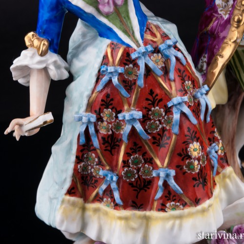 Танцующая пара, Дрезден, Германия, нач. 20 в