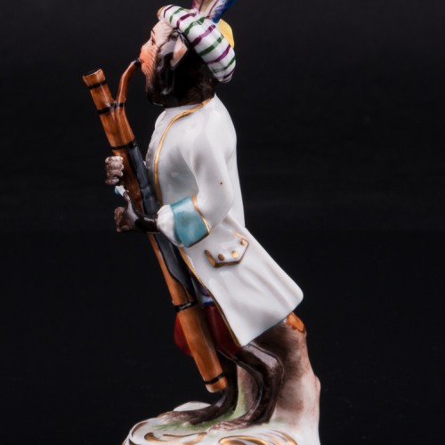 Обезьяна с гобоем, Volkstedt, Германия, сер. 20 в