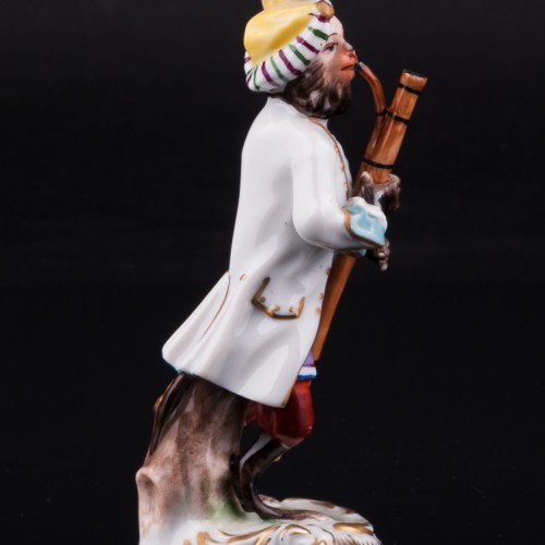 Обезьяна с гобоем, Volkstedt, Германия, сер. 20 в