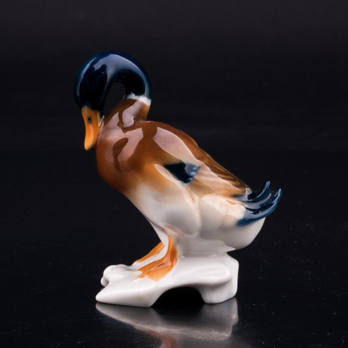 Селезень, миниатюра, Hutschenreuther, Германия, сер. 20 в