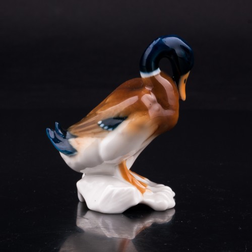 Селезень, миниатюра, Hutschenreuther, Германия, сер. 20 в