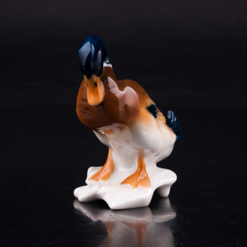 Селезень, миниатюра, Hutschenreuther, Германия, сер. 20 в