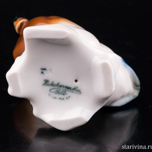 Селезень, миниатюра, Hutschenreuther, Германия, сер. 20 в