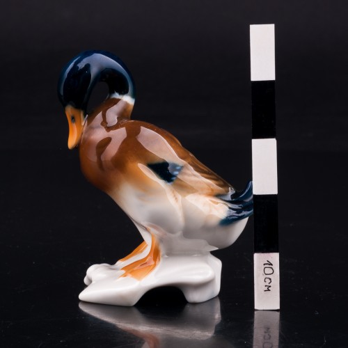 Селезень, миниатюра, Hutschenreuther, Германия, сер. 20 в